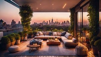Dachterrassenwohnung: Ihr Traum-Refugium über den Dächern der Stadt