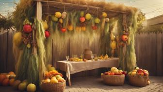 Das jüdische Laubhüttenfest: Traditionen, Bräuche und die Bedeutung von Sukkot