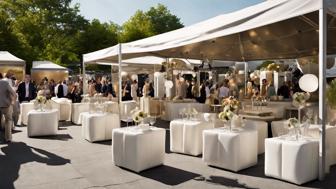 Der perfekte Verkaufspavillon für jedes Event: Vielfalt und Qualität im Vergleich
