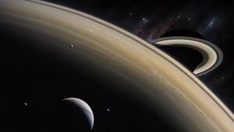 Die faszinierenden Saturnmonde: Ein Überblick über die Weltraumriesen des Saturns