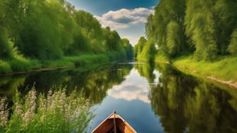 Die Schönheit der Flüsse in Westpommern, Polen: Entdecken Sie den Fluss in Westpommern, Polen