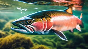 Donaulachs - Der majestätische Fisch der Donau im Portrait