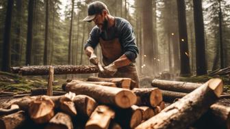 Effizientes Spalten von Holz: So wählen Sie das richtige Spaltwerkzeug