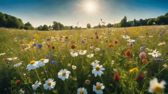 Entdecken Sie die faszinierende Welt der Wiesenpflanzen: Artenvielfalt und wichtige Informationen