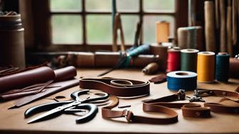 Entdecken Sie Vielseitige Lederstreifen für Kreativität und Handwerk