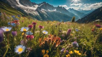 Entdeckungsreise über die Bergwiese: Vielfalt und Schönheit der Alpenflora