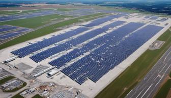 Flughafen Nürnberg errichtet kilometerlangen Solarpark mit Stromproduktion für eine Kleinstadt