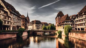 Fluss durch Straßburg: Entdecken Sie die Schönheit der Stadt am Wasser