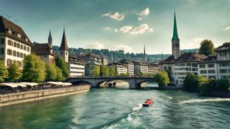 Fluss durch Zürich: Entdecken Sie die Schönheit der Limmat