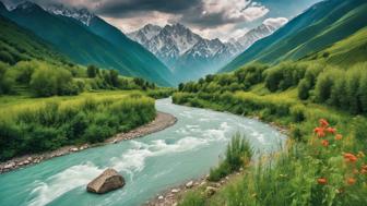 Fluss im Kaukasus: Entdecken Sie die Geheimnisse und Schönheit der Region