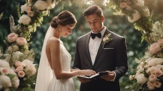 Heiratsversprechen: 50 kreative Ideen für dein persönliches Gelübde