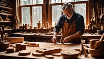 Holzhandwerker: Meister der Kunst mit Holz und kreativen Ideen