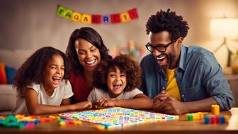 Lerne und Spiele: Das ultimative Buchstabenspiel für ganze Familien