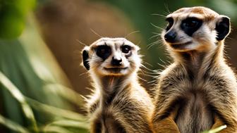 Meerkatzenartiger Affe: Faszinierende Einblicke in das Leben und die Eigenschaften dieser Tierart