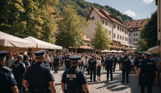 Pfingstmontag in Erlangen: Sonniges Bergwetter, lebhafte Keller und geringe Polizeipräsenz