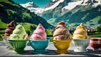 Schweizerisch Speiseeis: Ein Genuss aus der Alpenregion