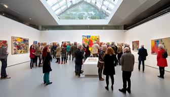 Viele Jubilare tummeln sich im Kunstmuseum Erlangen