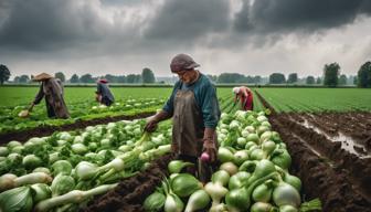 Wie Gemüsegärtner aus dem Knoblauchsland das Wetter erleben und welche Auswirkungen es auf die Ernte hat