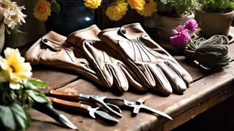 Ziegenlederhandschuh - Der perfekte Begleiter für Garten und Handwerk
